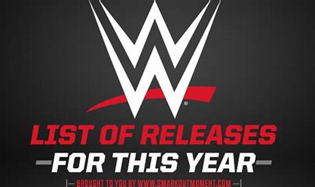 Wwe Releases 2024 Smarkoutmoment Release Date