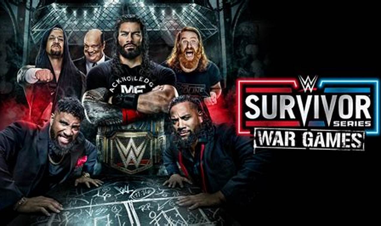 Wwe Survivor Series 2024 Match Card