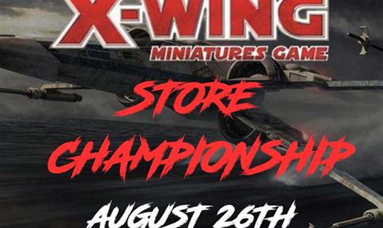 X Wing Store Championship 2024 Prizes