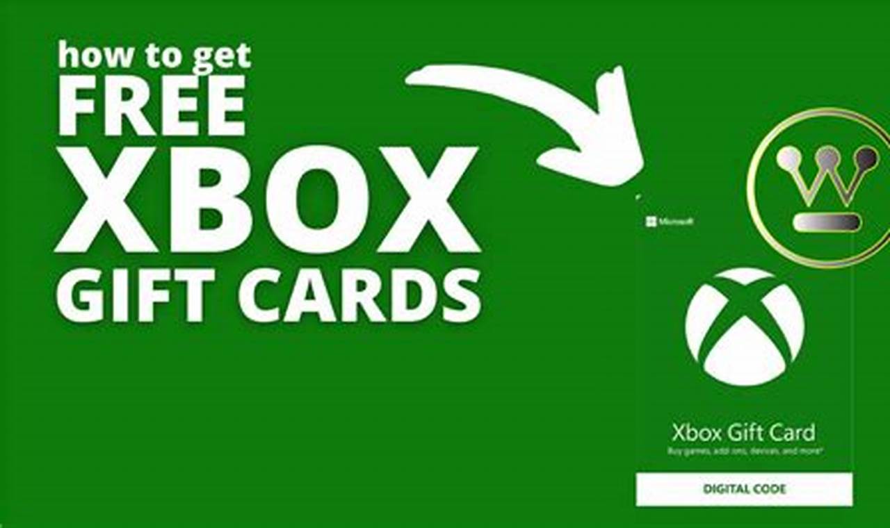 Xbox Gift Card Generator 2024