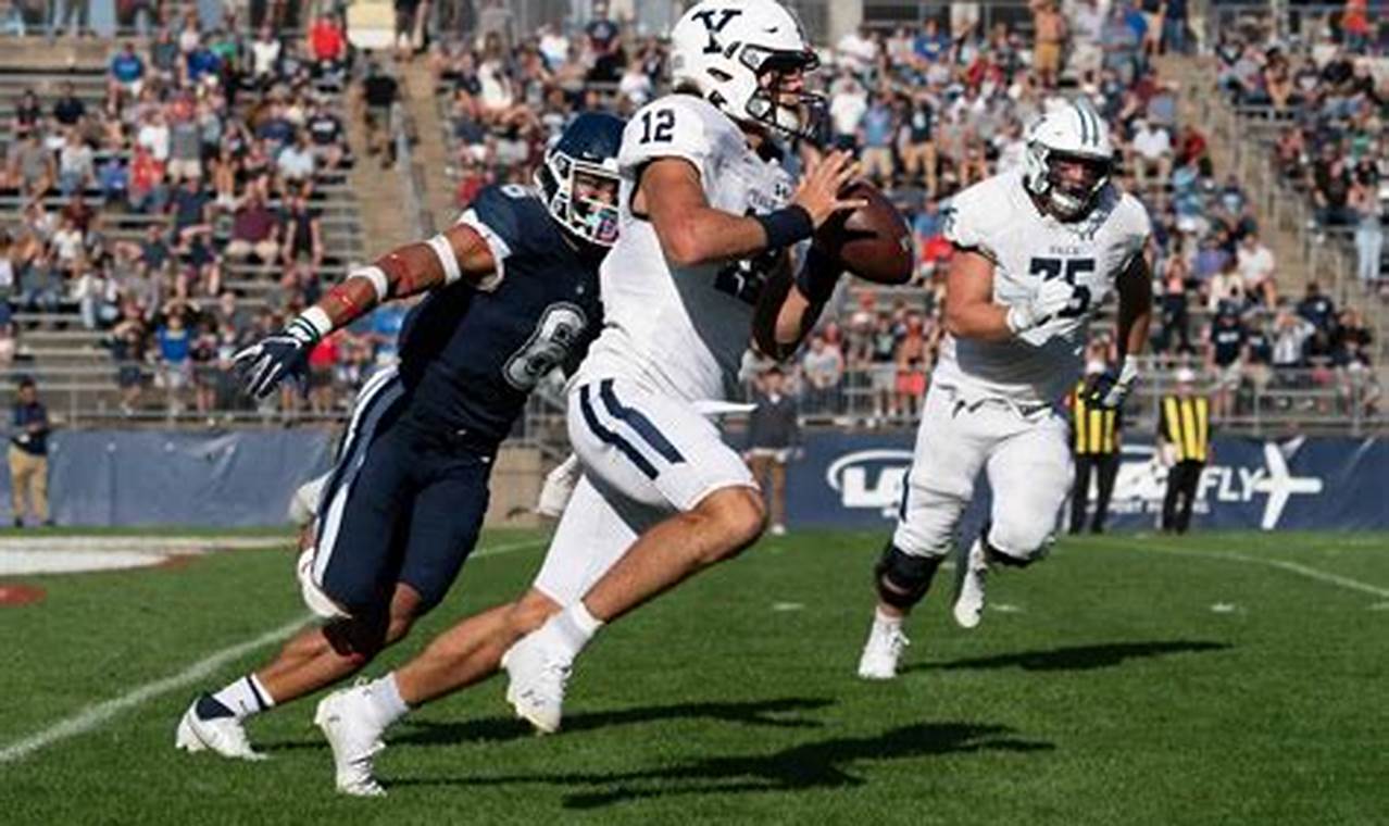 Yale 2024 Football Schedule