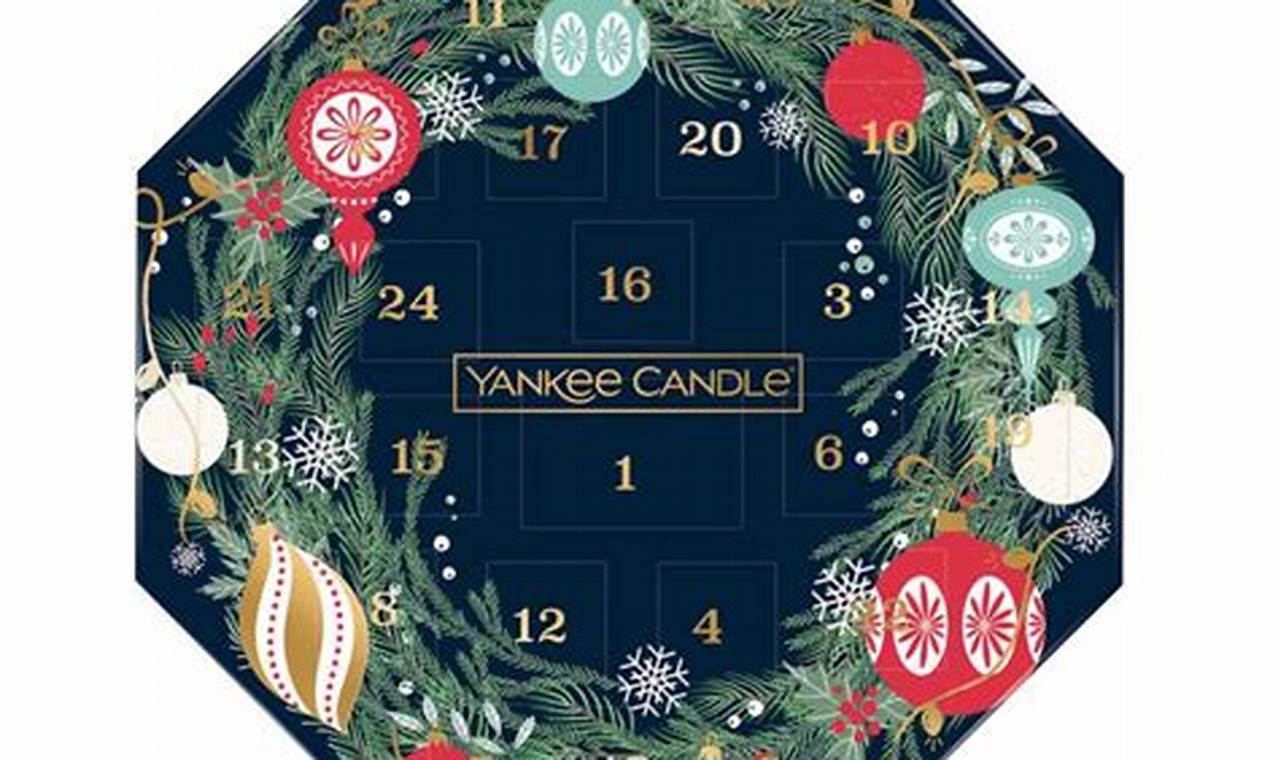 Yankee Candle Advent Calendar 2024 Release Date Amazon