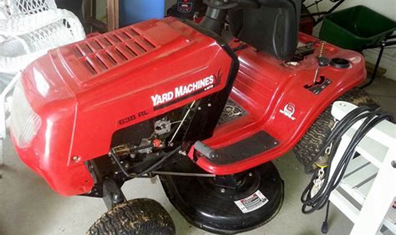 Discover the Unbeatable Secrets of Yard Machines: Your Ultimate Guide to Lawn Mowing Mastery
