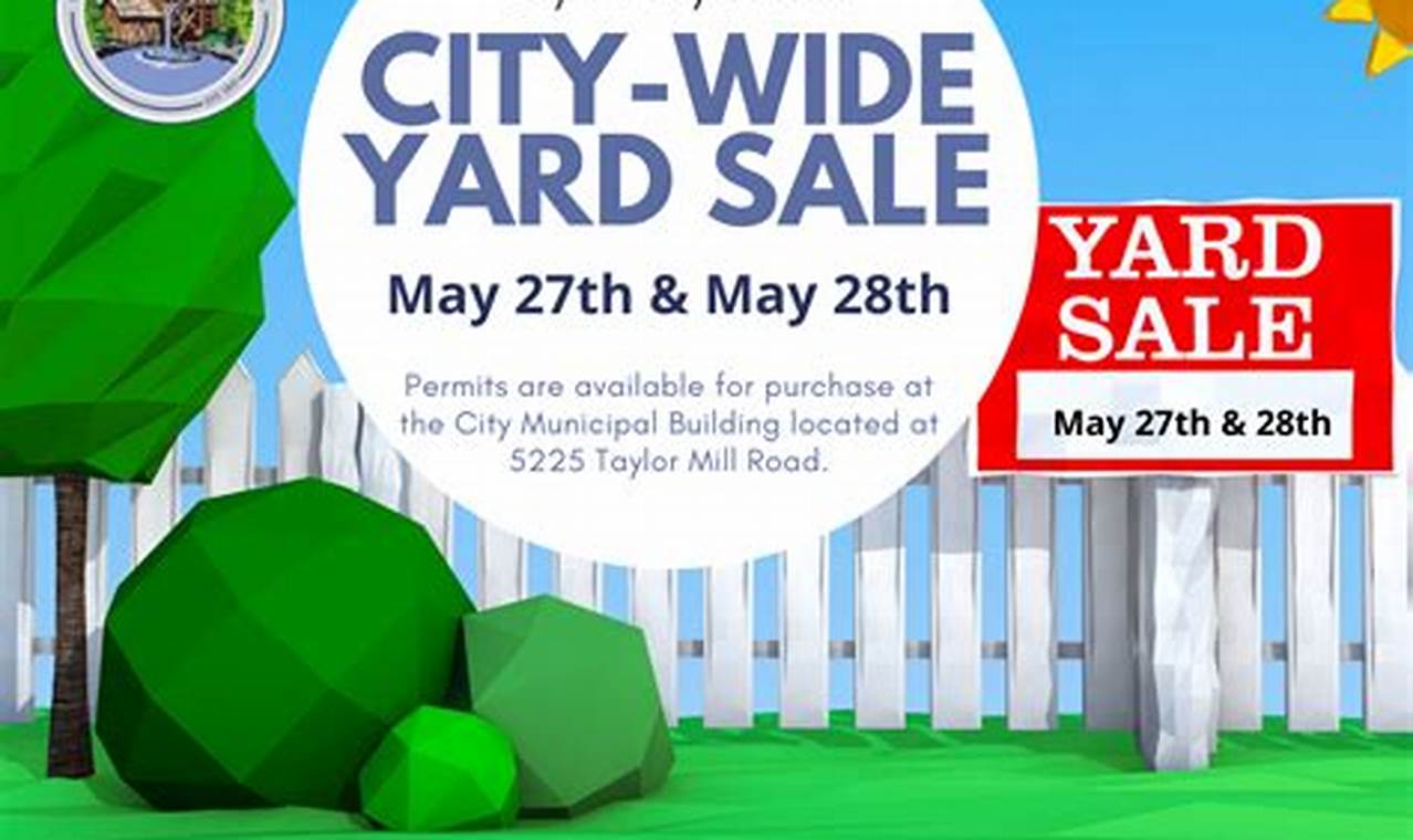 Yard Sale Dates In Fontana 2024