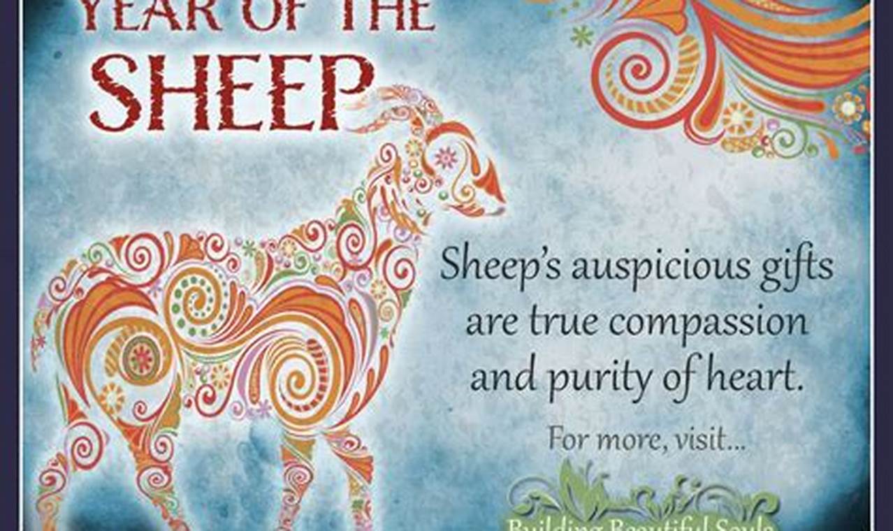 Year Of The Sheep 2024