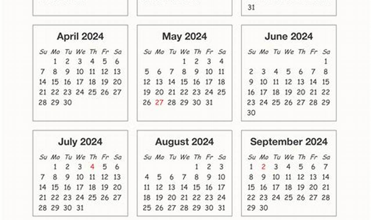 Yearly Calendar 2024 Printable One Page Pdf Editor