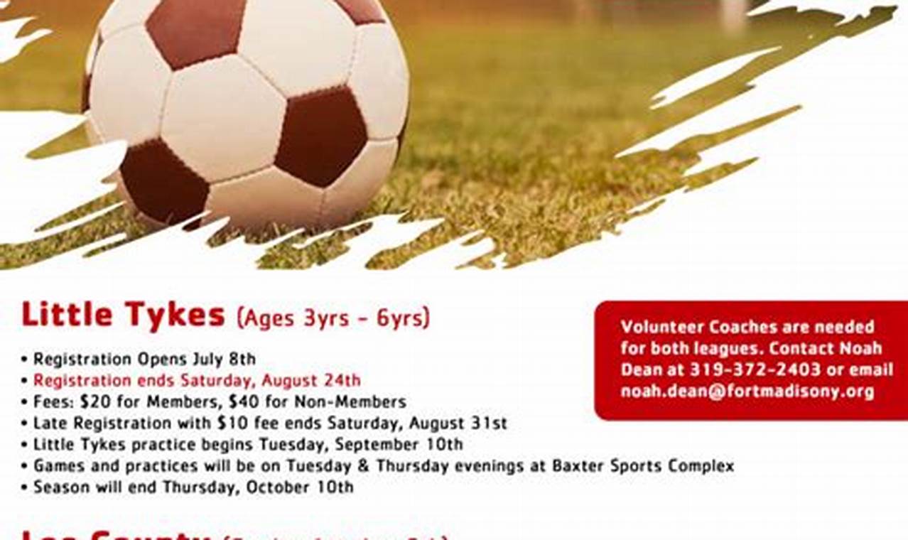 Ymca Fall Soccer 2024 Registration