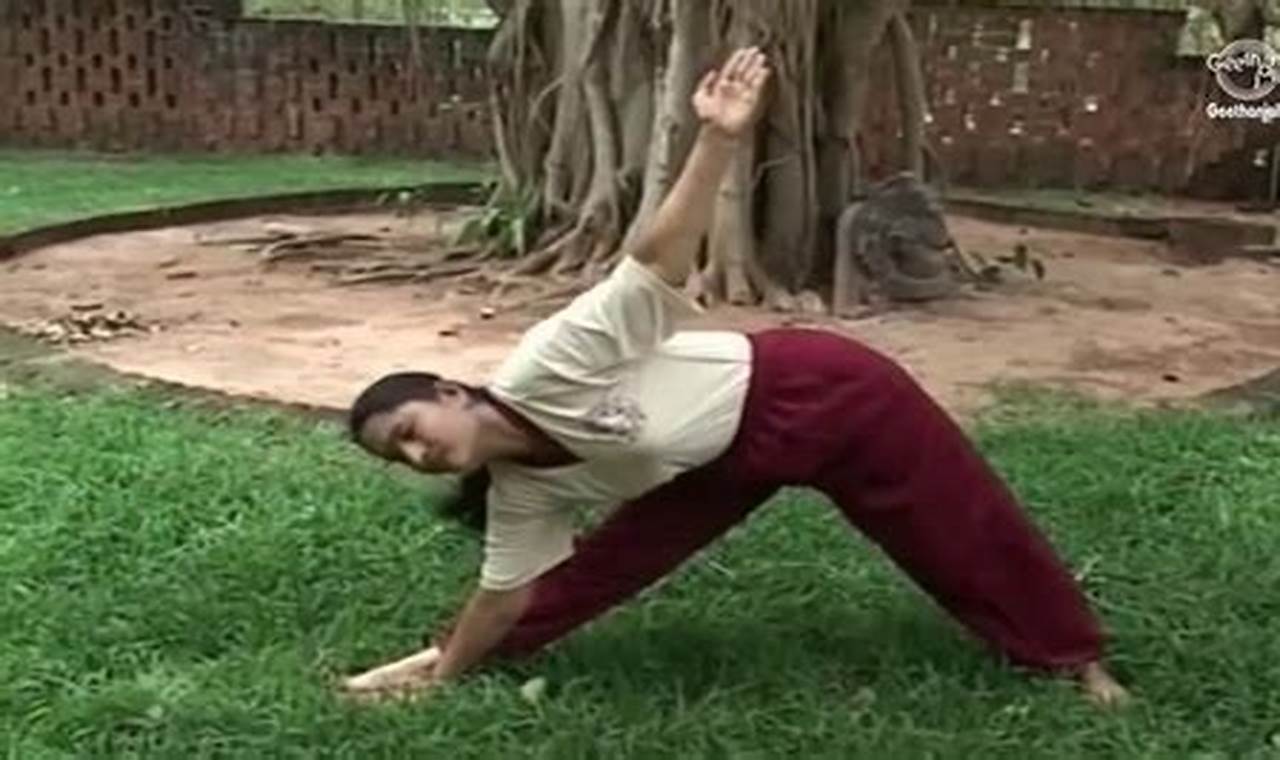 Yoga To Reduce Hips Thighs And Buttocks