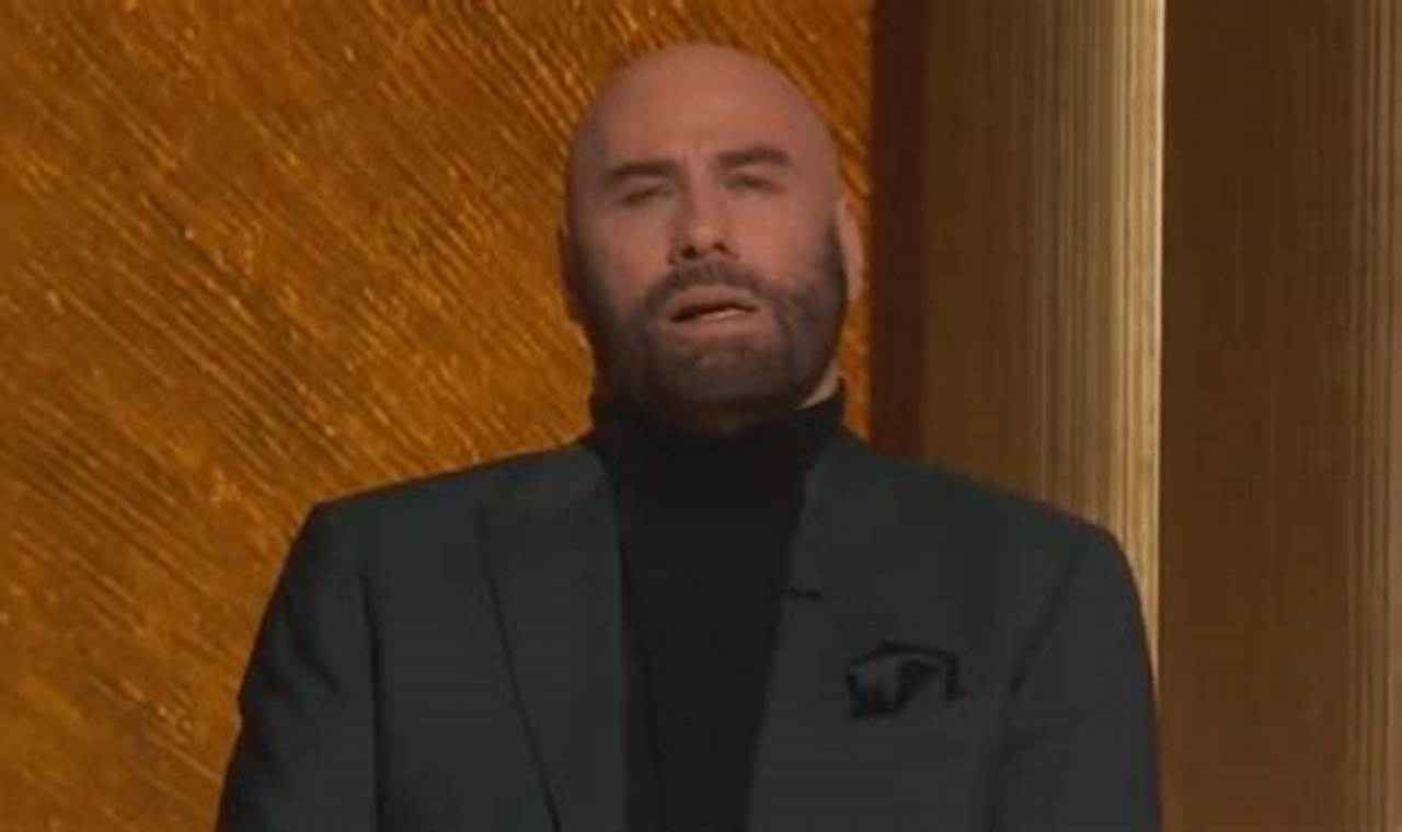 Youtube John Travolta Oscars 2024