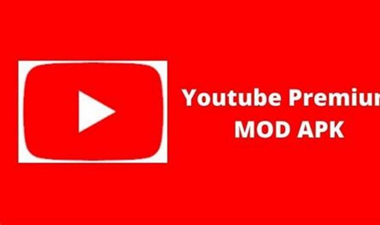 Youtube Premium Mod Apk Latest Version 2024