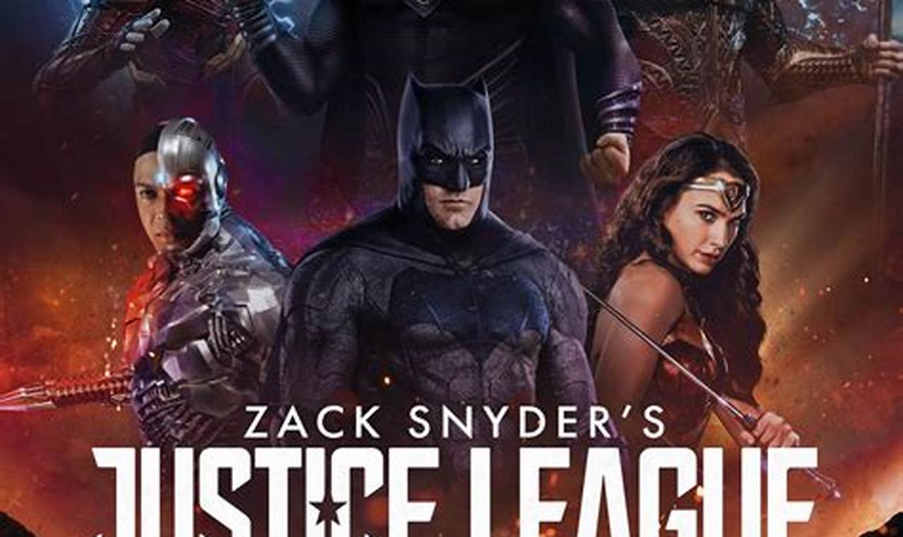 Zack Snyder'S Justice League 2024