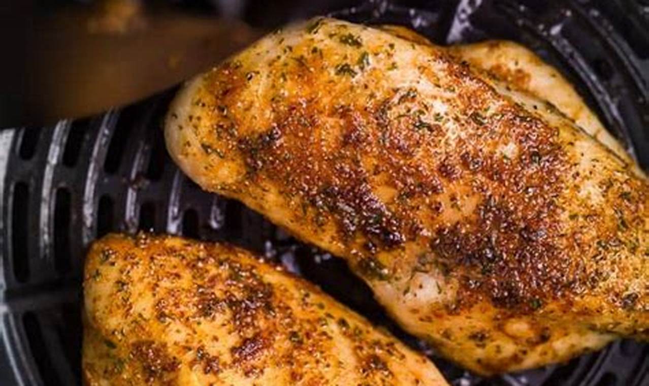 Air Fryer Chicken Breasts: Crispy & Juicy Chicken Perfection