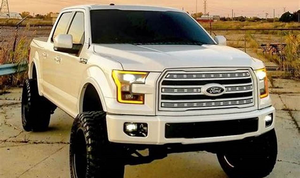 all white ford f150