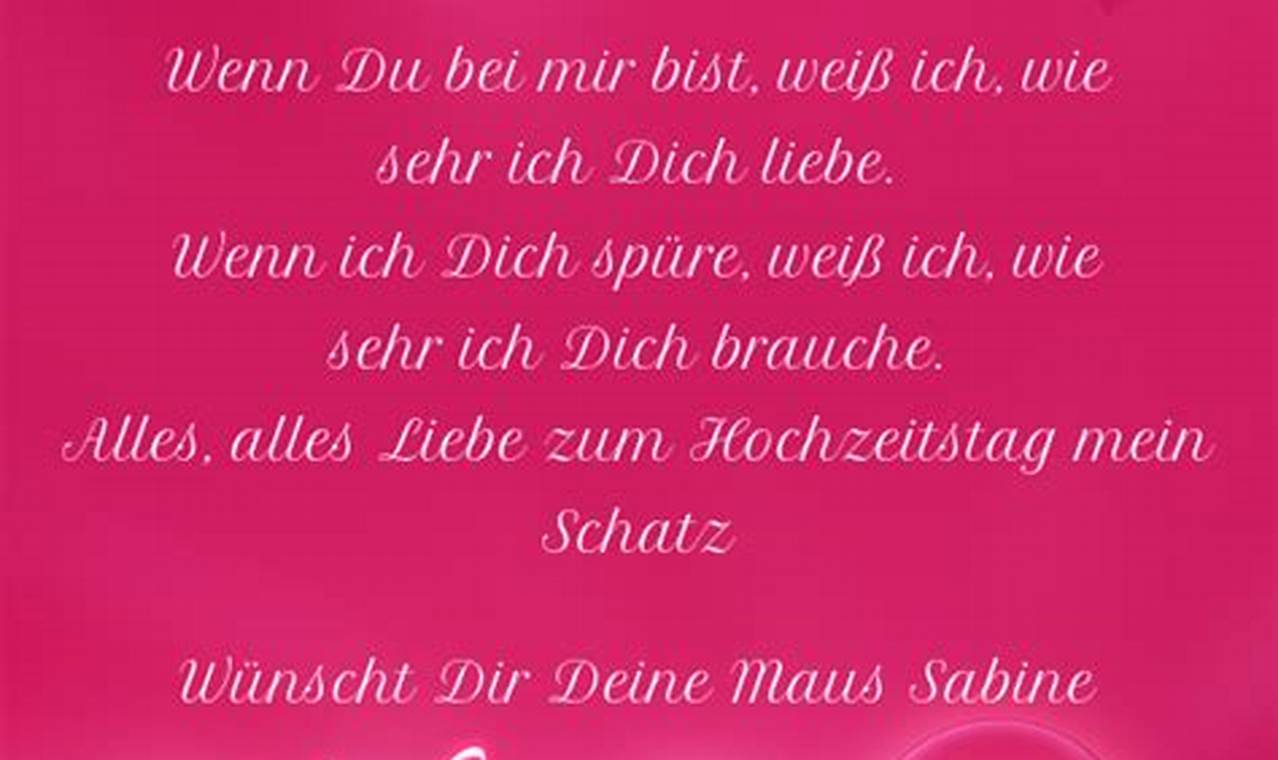 Unwiderstehliche Entdeckungen: "Alles Liebe zum Hochzeitstag, mein Schatz"