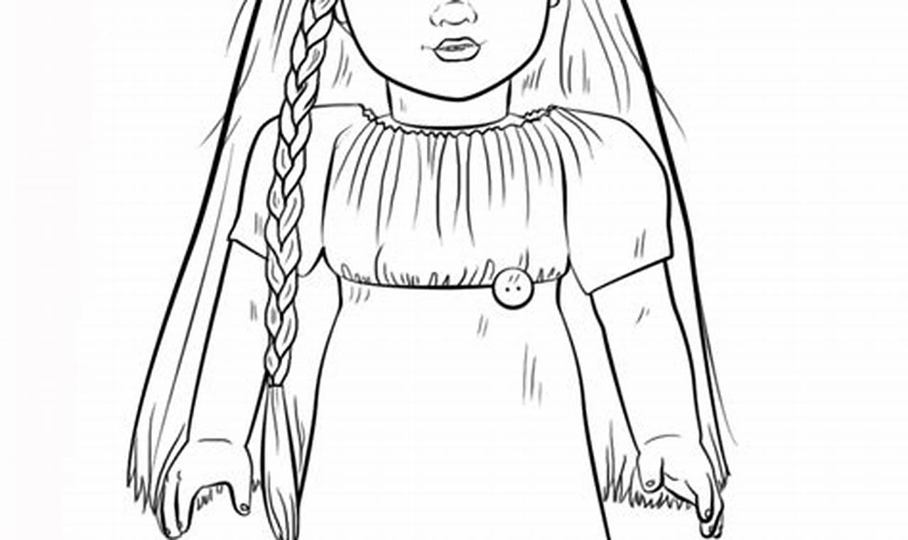 Unleash Creativity: American Doll Coloring Pages for Imaginative Play