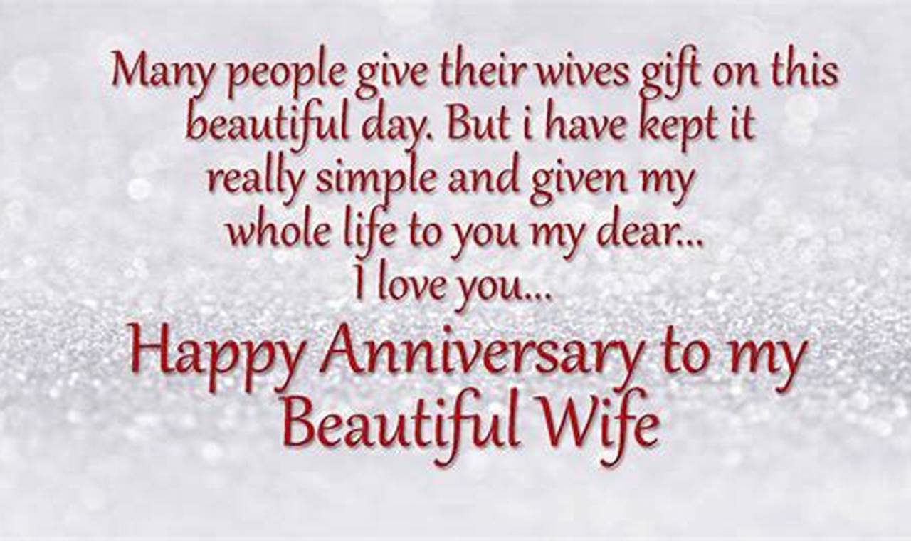 Anniversary Wishes for Wife That'll Make Her Heart Melt