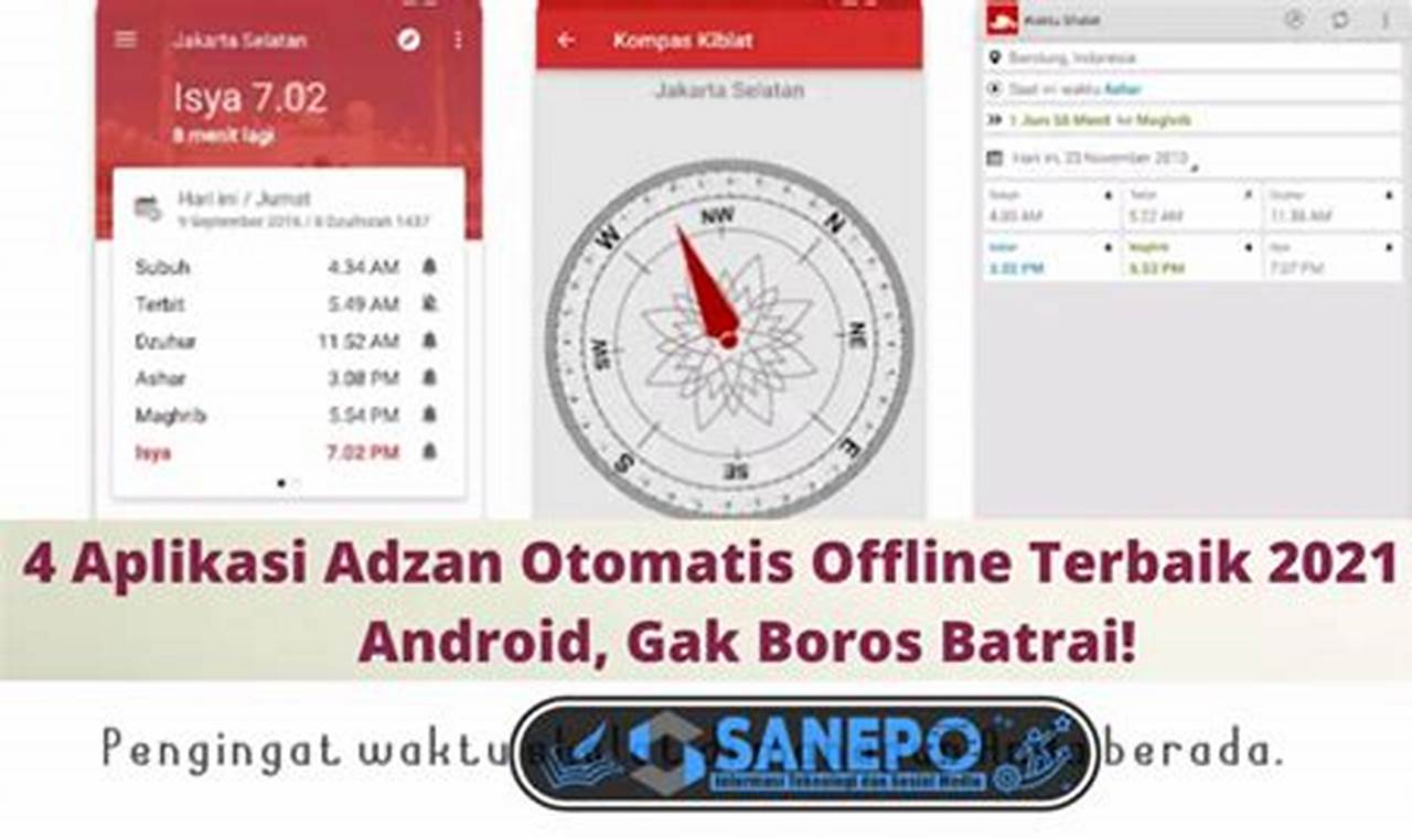 Aplikasi Adzan Otomatis Offline