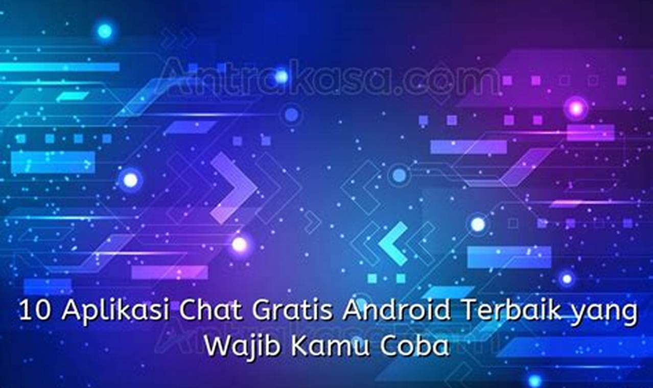 aplikasi chat gratis