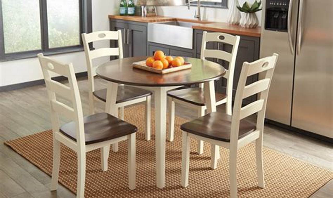 Ashley Kitchen Table and Chair Sets: Comfort and Style for Your Home