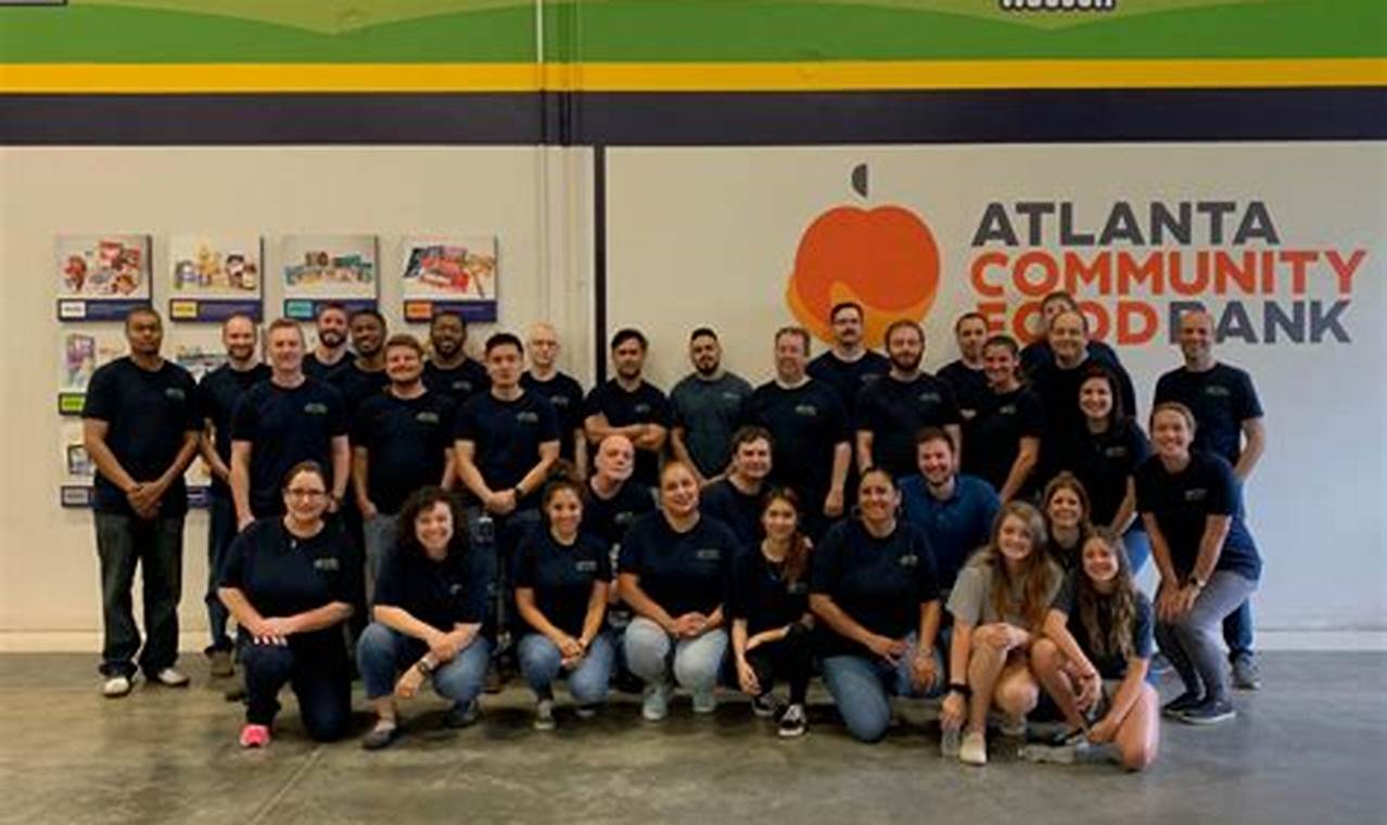 Atlanta Food Bank Volunteers: Making a Difference in the Community