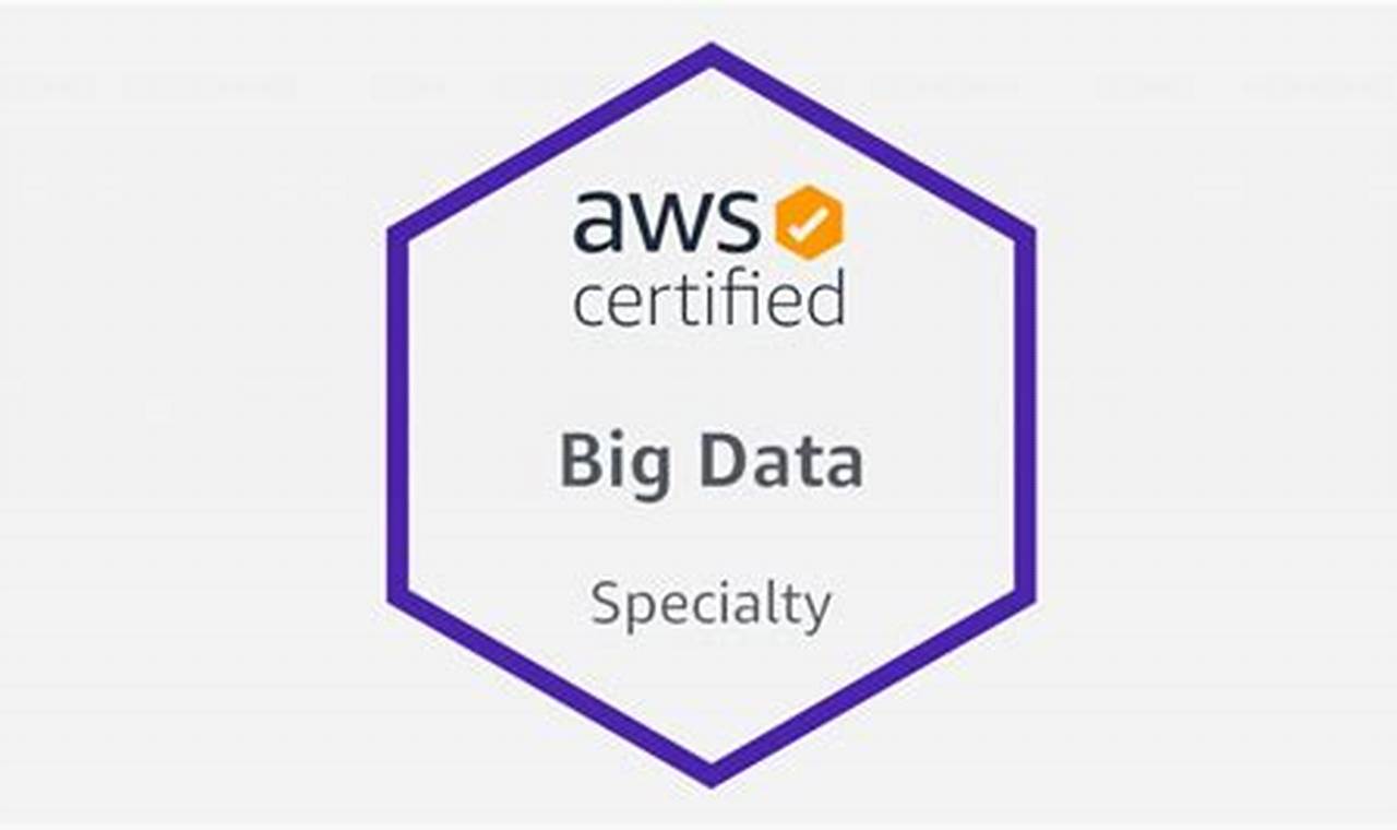 aws big data certification