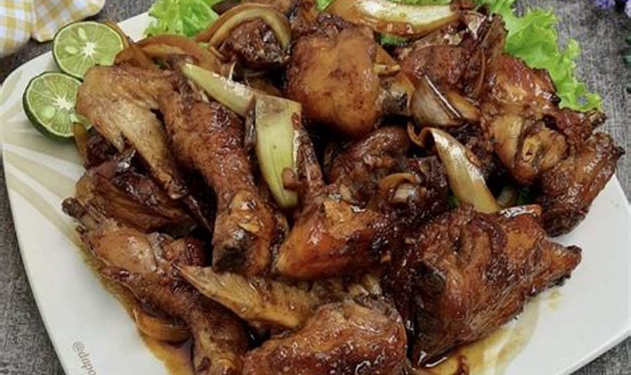 Resep Ayam Goreng Manis Gurih yang Bikin Lidah Bergoyang!