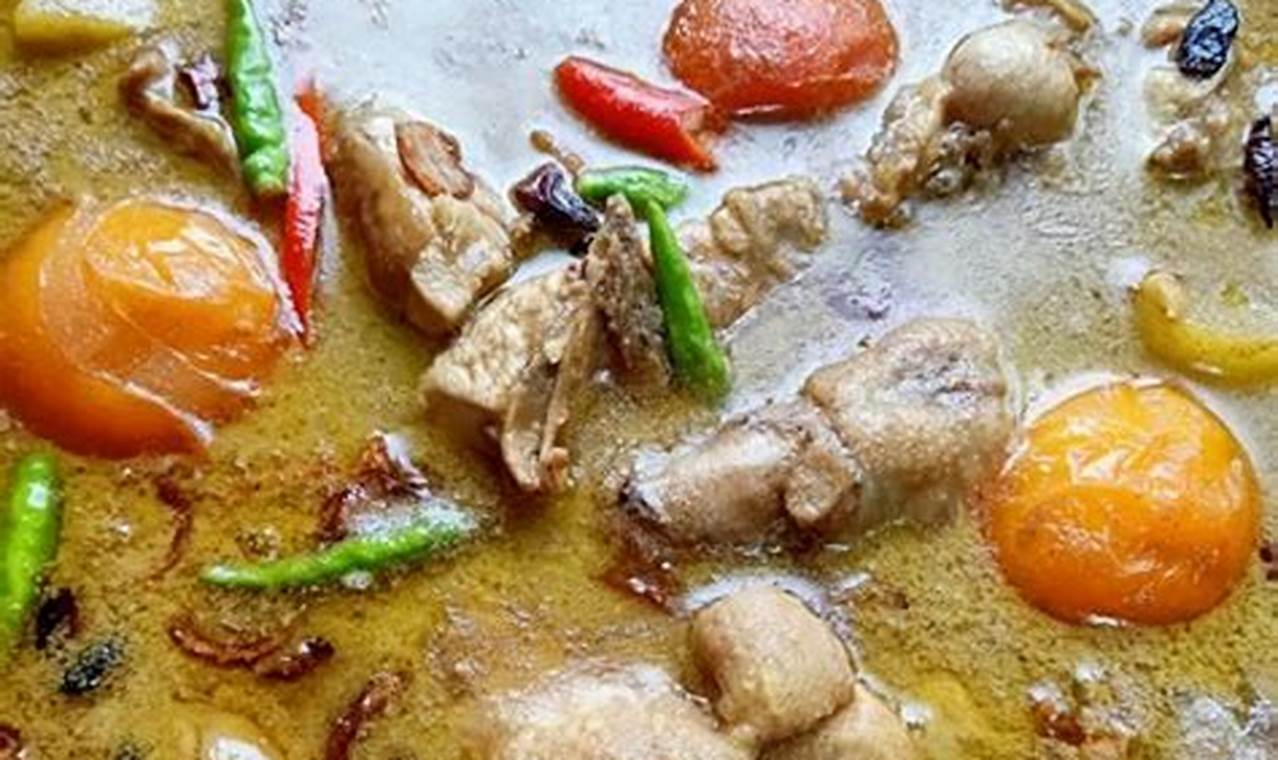 Resep Ayam Masak Kurma Tanpa Santan: Rahasia Cita Rasa Istimewa