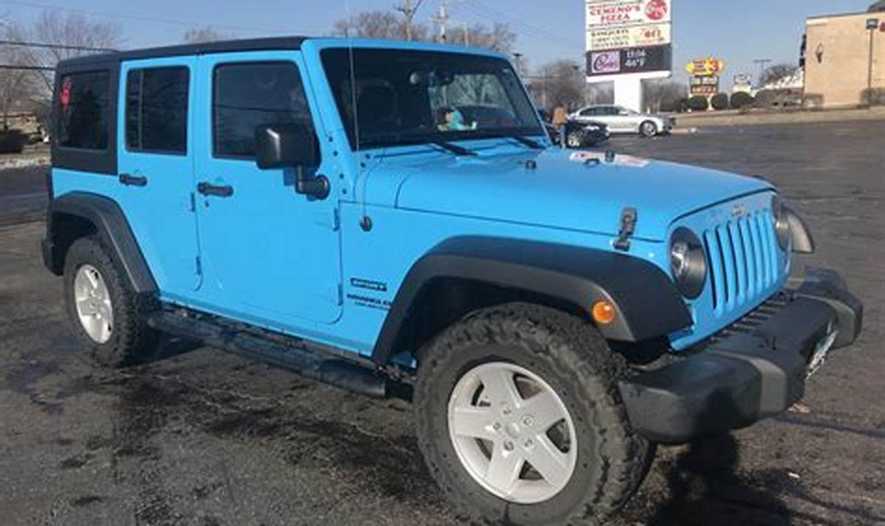baby blue jeep