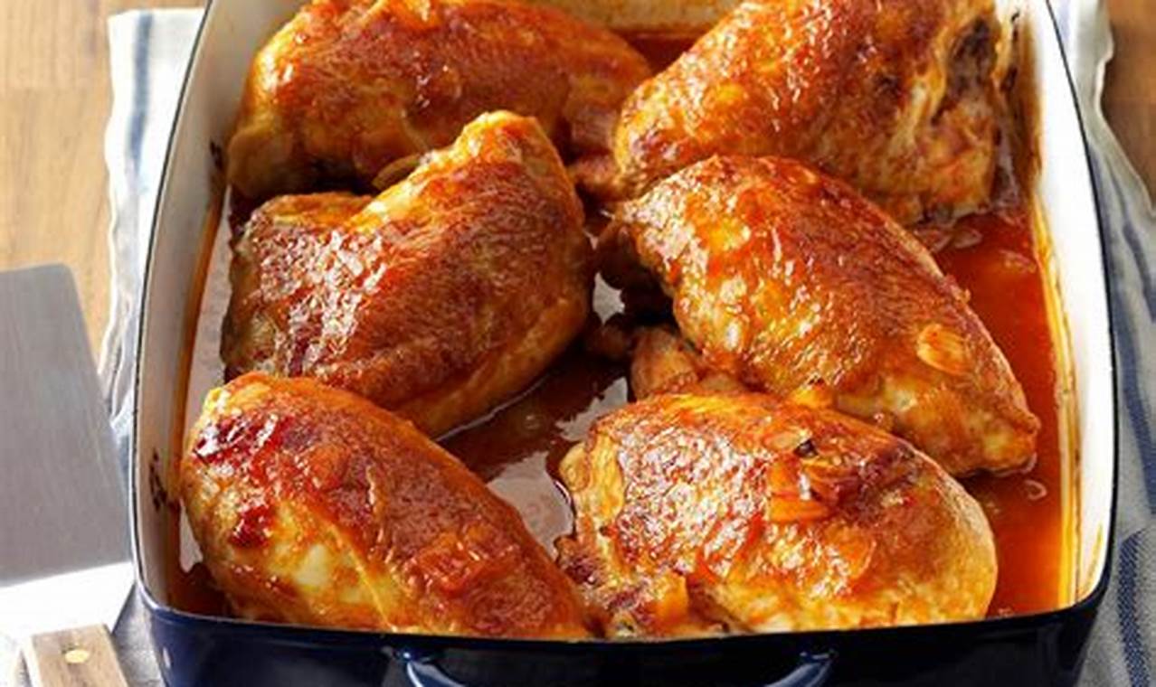 Savory BBQ Chicken Recipe: Oven-Roasted Perfection