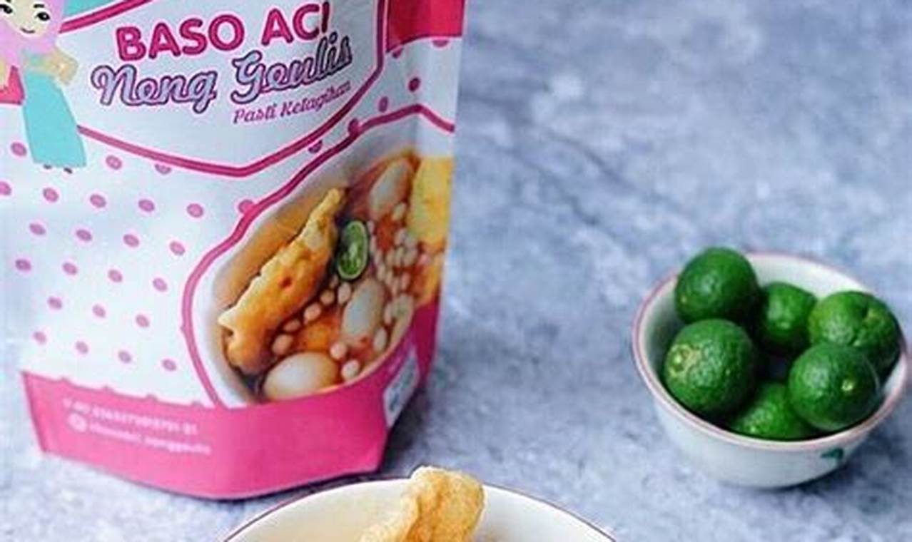 Rahasia Resep Baso Aci Slawi Ternikmat, Bikinnya Gampang!