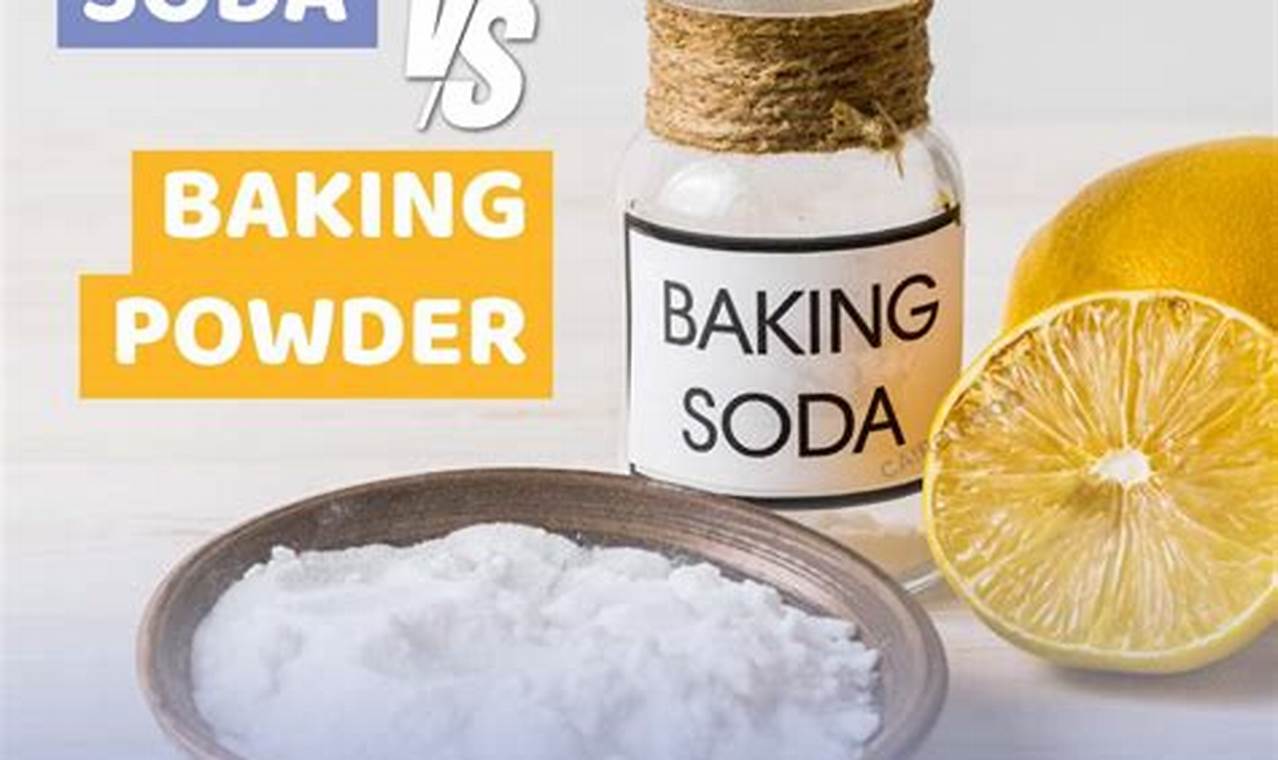 Rahasia Baking: Panduan Membedakan Baking Soda dan Baking Powder