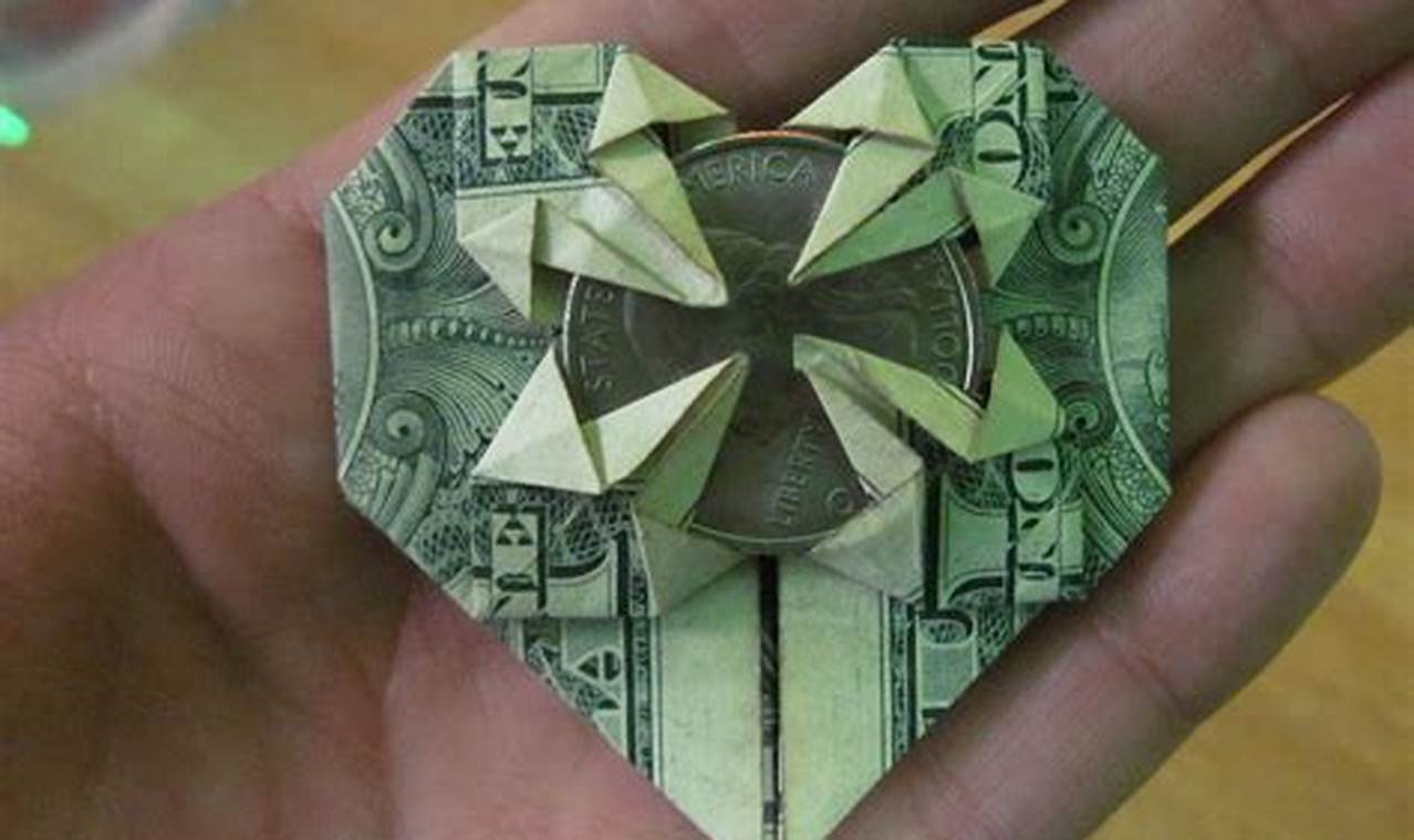 beginner dollar bill origami