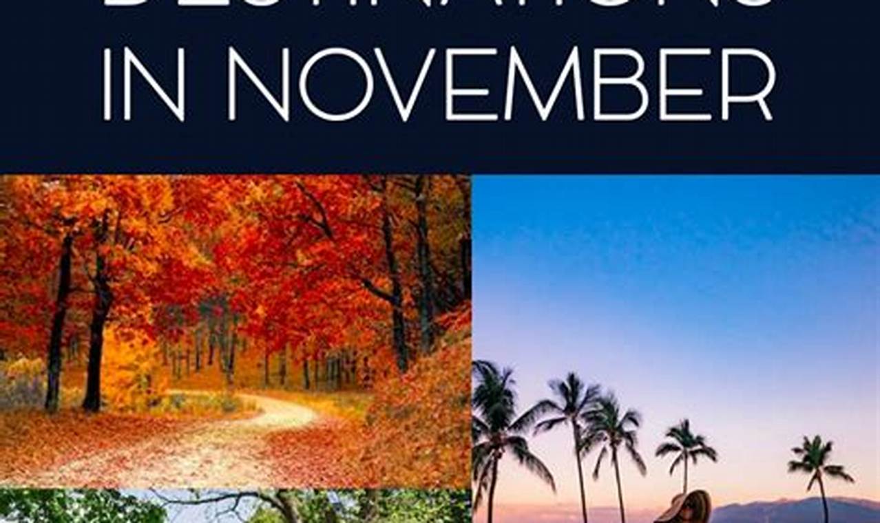 Discover the East Coast's Enchanting Gems in November
