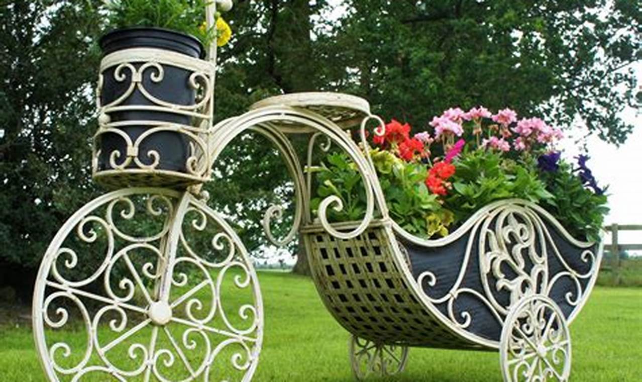 Bicycle Planter: Grow Greenery with Recycled Charm