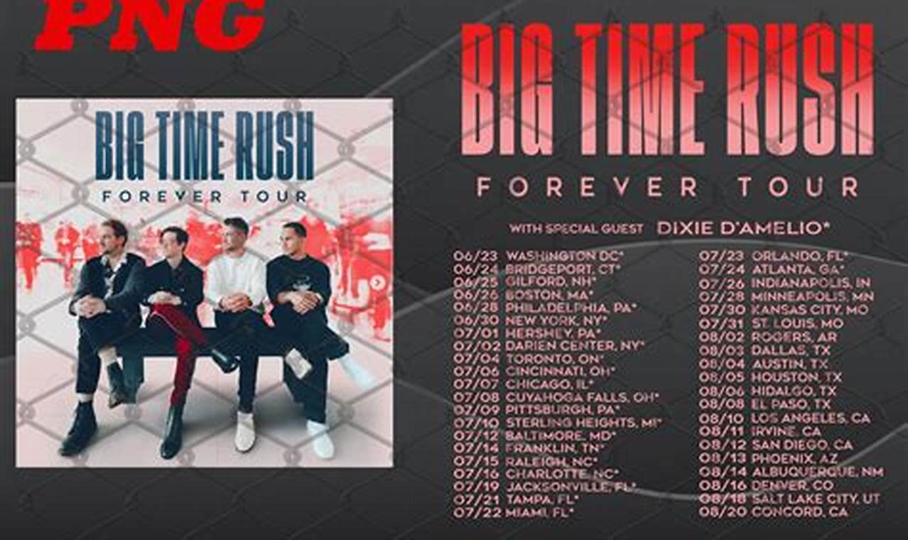 big time rush concert dates