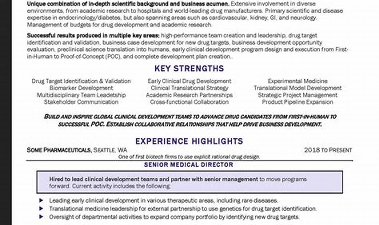 Unlock Your Biotech Career: Expert Tips for Crafting Winning Resume Samples