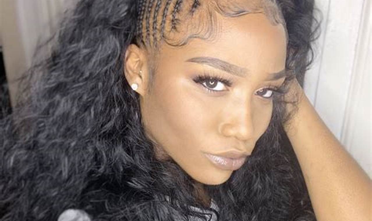 Uncover the Allure of Braids in Front, Weave in the Back: A Style Revelation