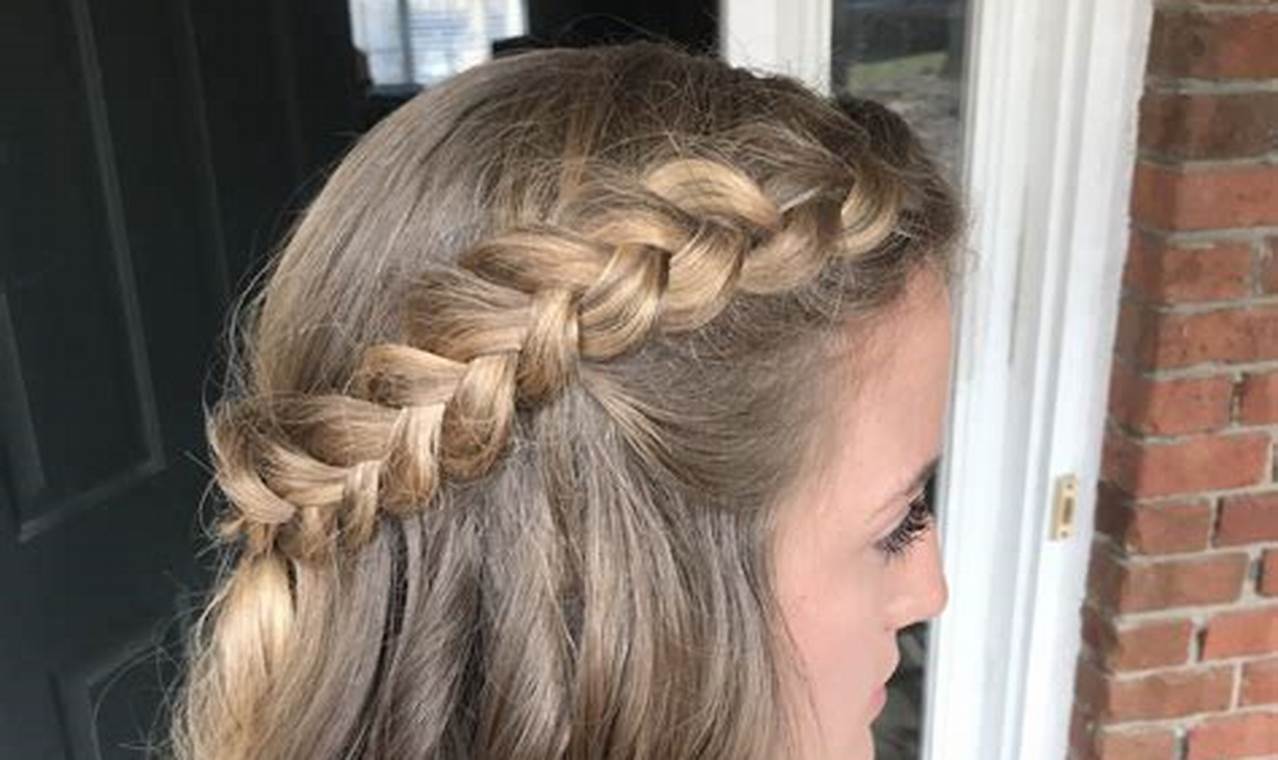 Uncover the Enchanting World of Braids on the Side with Curls: Hairstyles Redefined