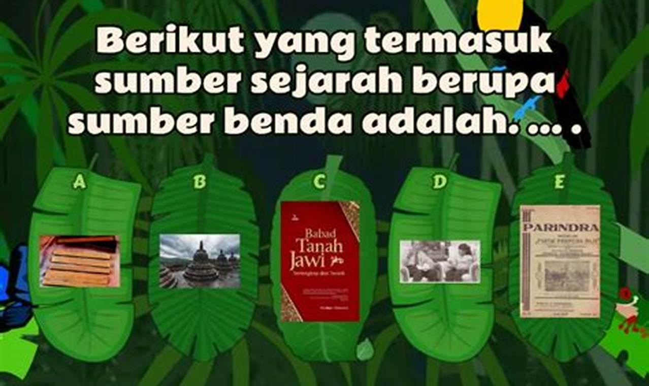 Buku Pelajaran Menurut Bentuknya Termasuk Jenis Sumber Sejarah Yaitu