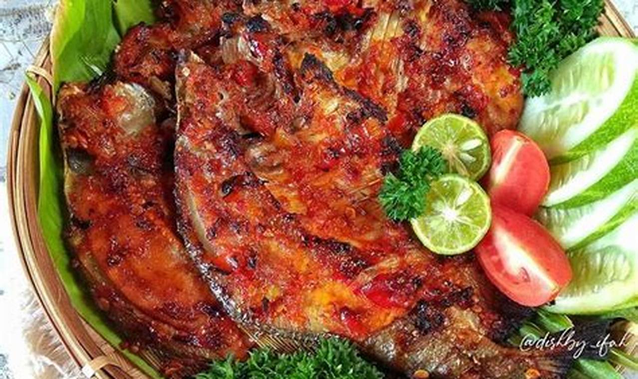 Rahasia Bumbu Pepes Ikan Bawal Pedas yang Bikin Nagih, Dijamin Ketagihan!