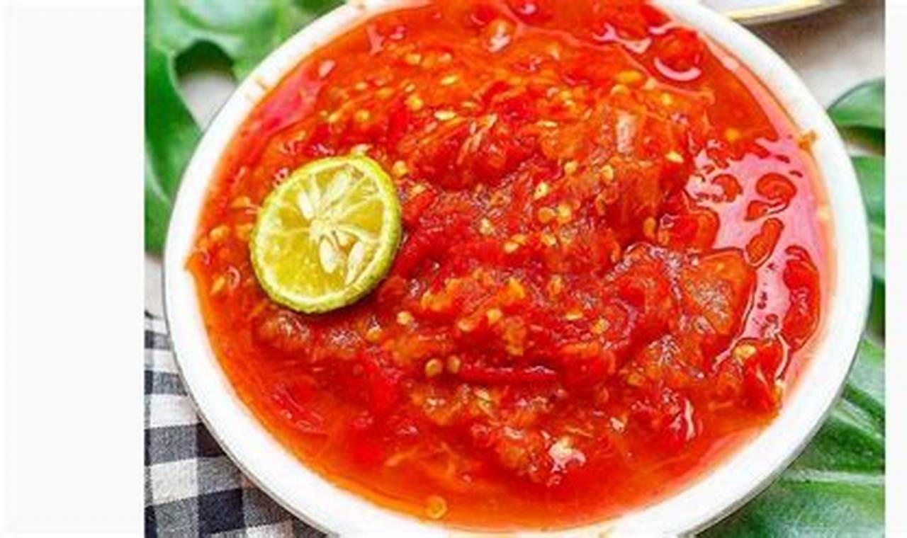 Sensasi Baru Bumbu Sambal Goreng Tomat: Rahasia Kuliner Indonesia Terungkap!