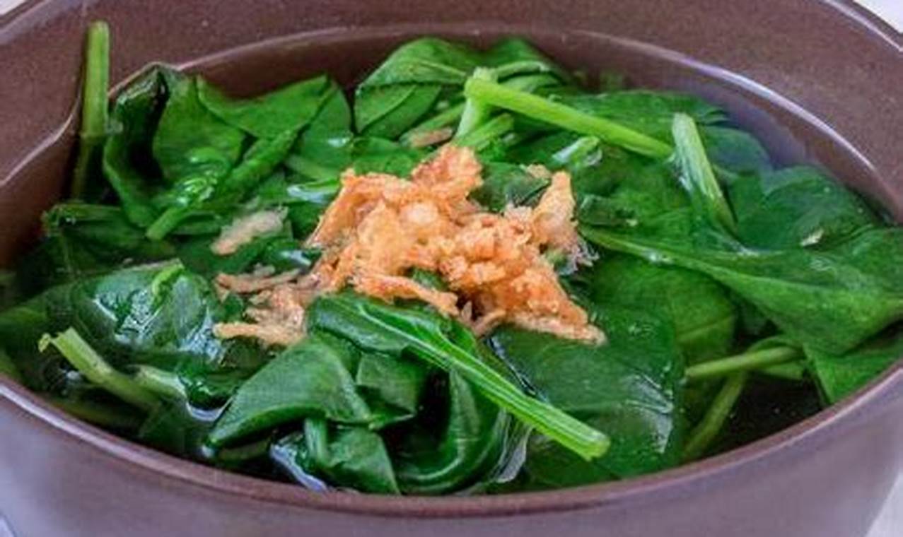 Resep Rahasia: Bumbu Sayur Bening Sawi Hijau yang Mengejutkan