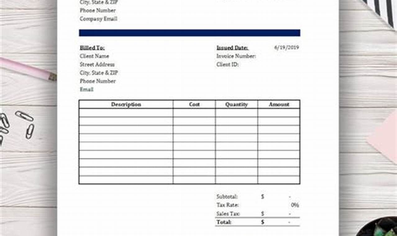 Business Invoice Format: A Comprehensive Guide for Accurate and Professional Invoicing