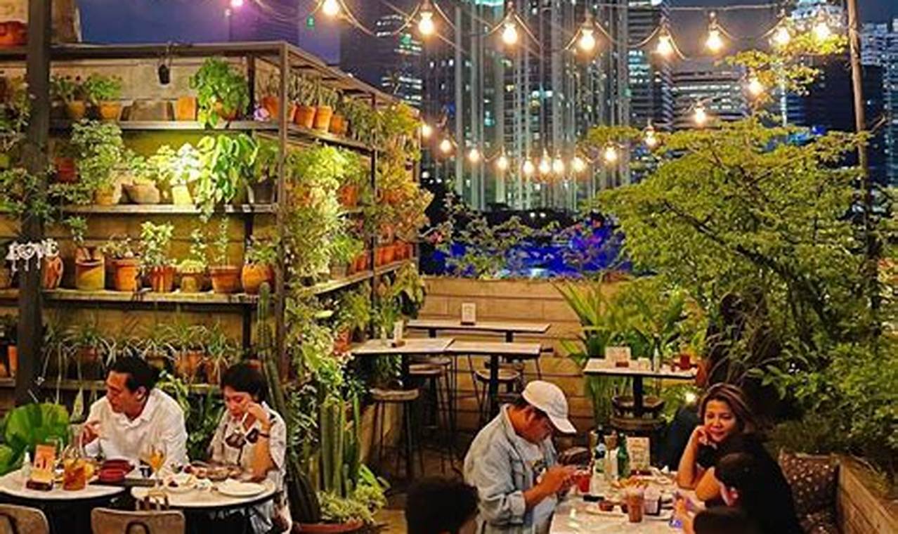 Rekomendasi 10 Cafe Rooftop Jakarta Selatan dengan Pemandangan Indah