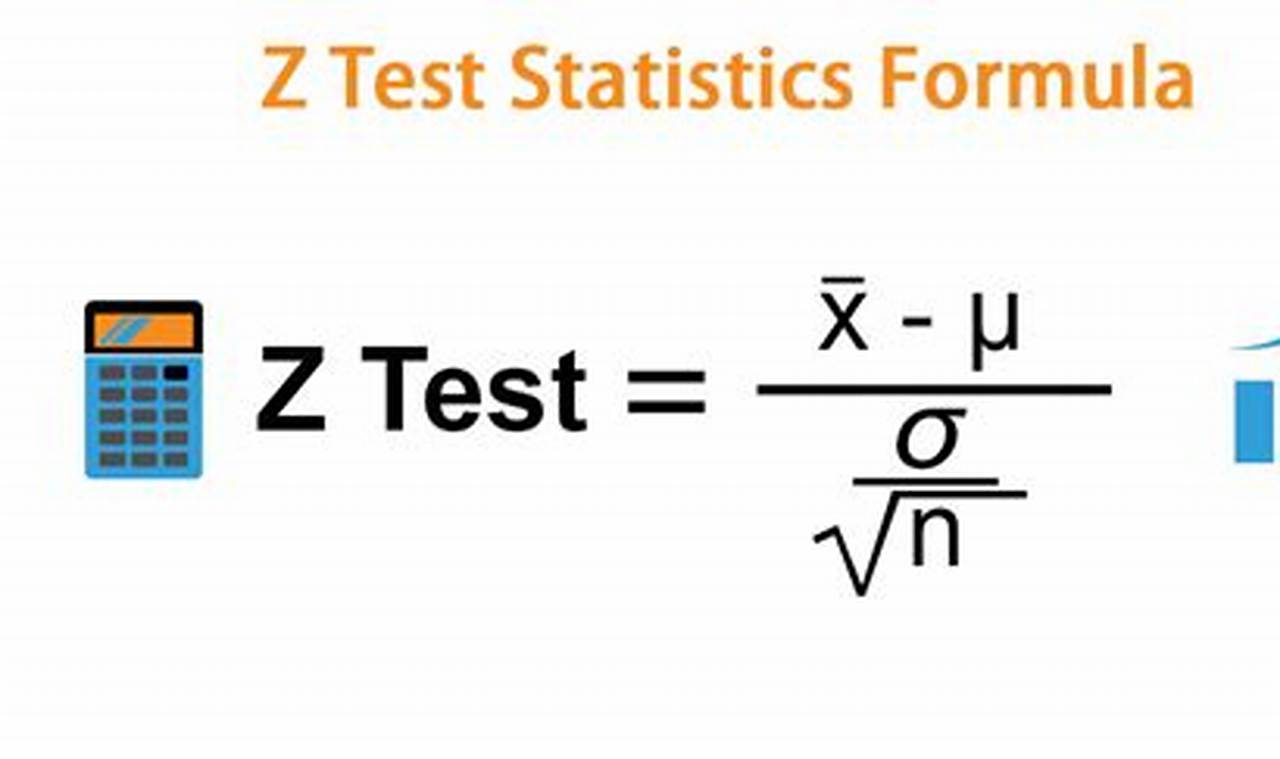 calculating z test