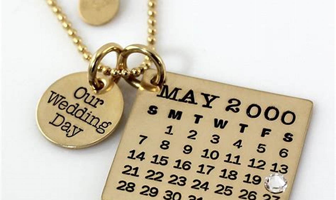 Uncover the Timeless Significance of Calendar Necklaces: A Guide for Personalization and Style