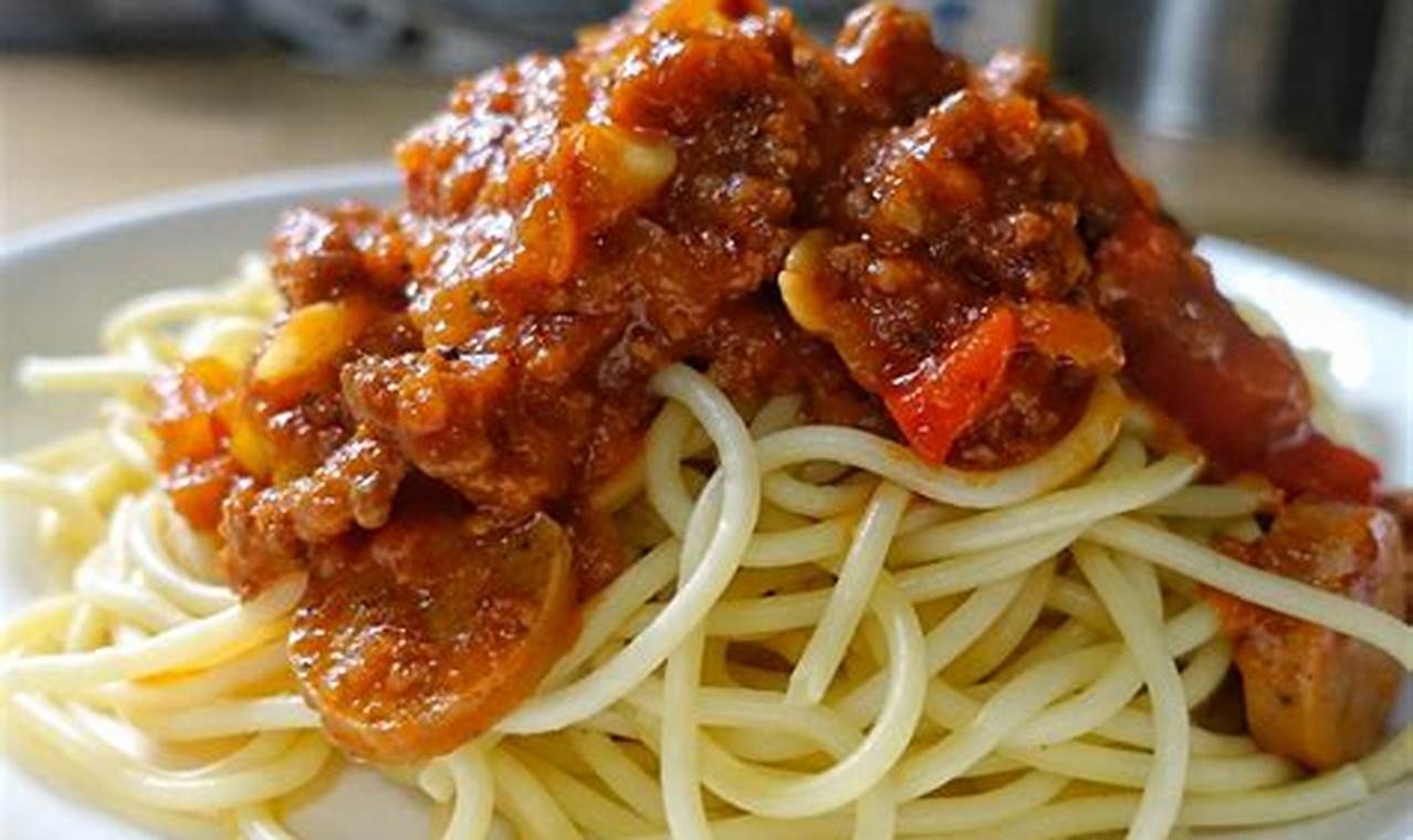 Rahasia Resep Spaghetti Bolognese Lezat dan Menggugah Selera
