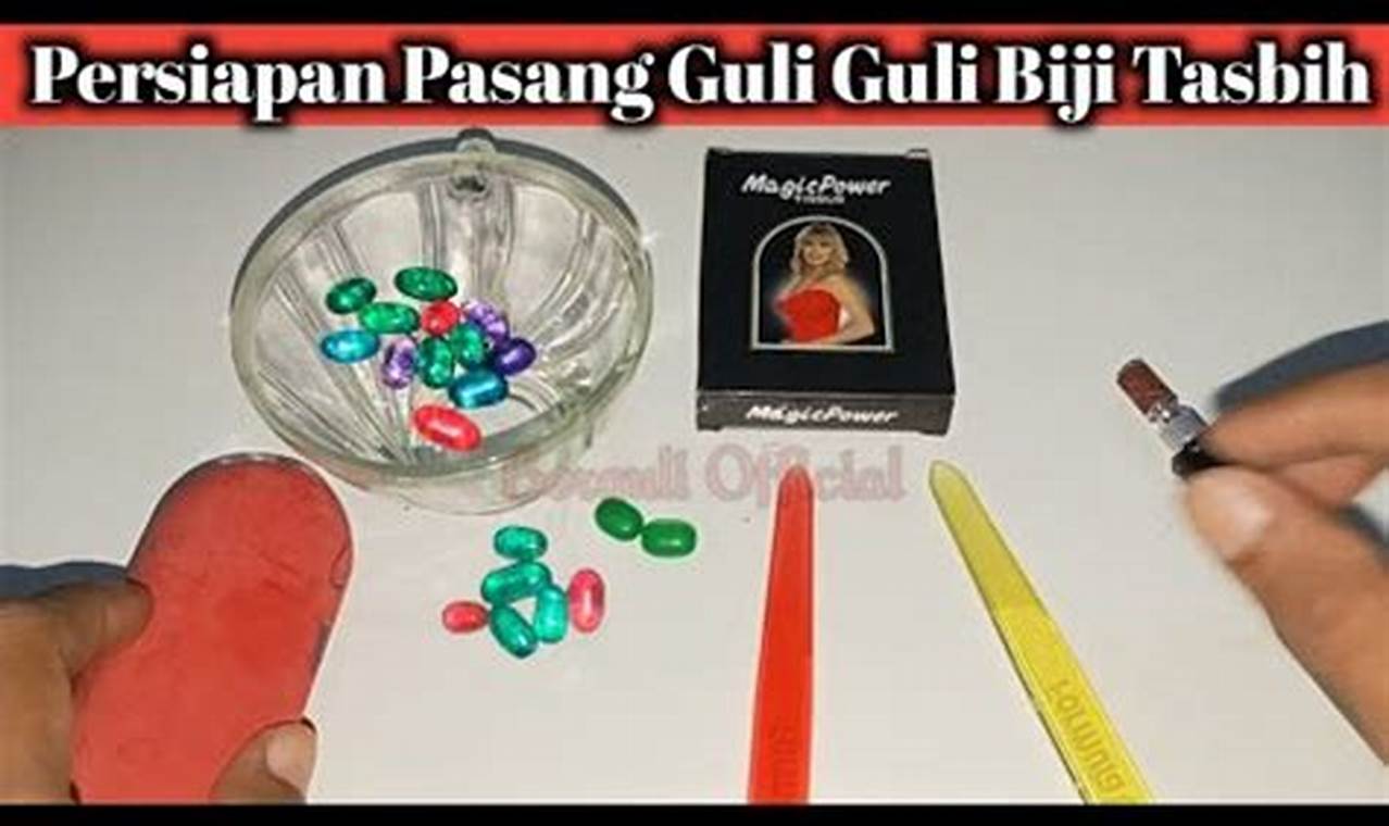 Rahasia Membuat Guli Guli yang Sempurna, Dijamin Ketagihan!