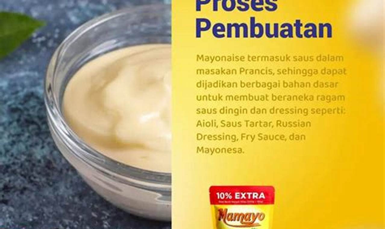 Resep Rahasia Cara Buat Mayonaise Super Enak dan Anti Gagal