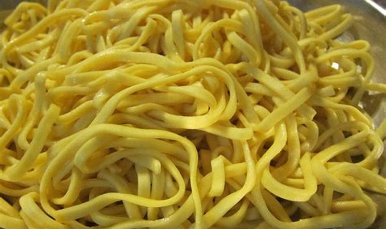 Rahasia Resep Mie Sendiri yang Bikin Nagih: Panduan Praktis untuk Pemula